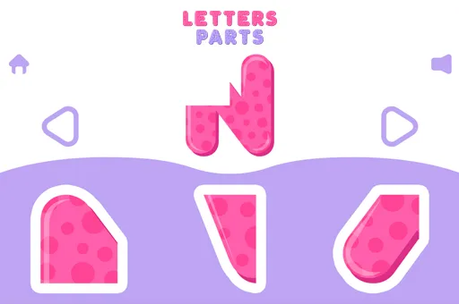 Letters Parts