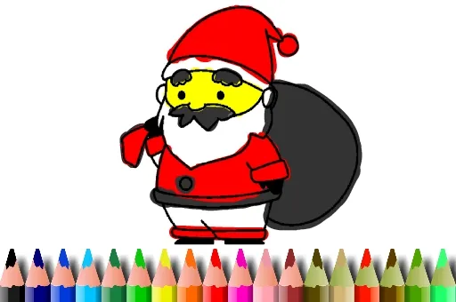 BTS Santa Claus Coloring