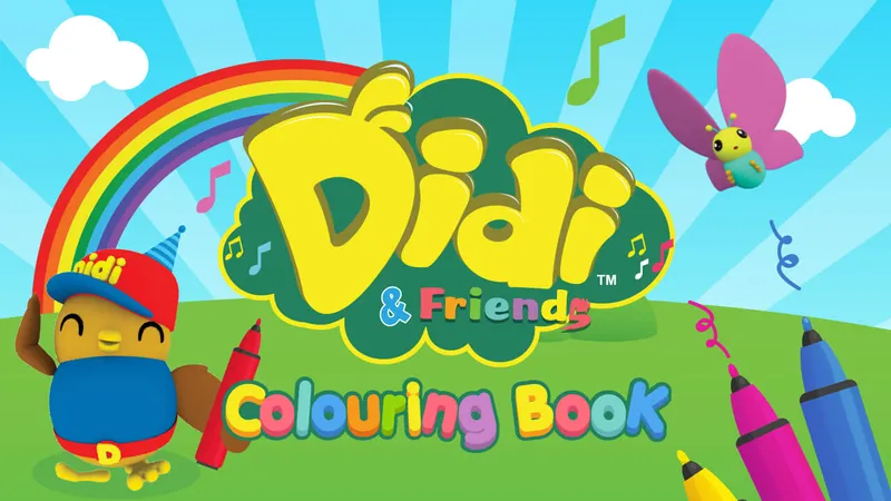 Didi & Friends Coloring Book