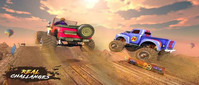 Ultimate MMX Heavy Monster Truck : Police Chase Racing