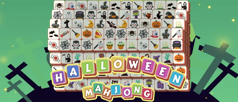 Halloween Mahjong Tiles