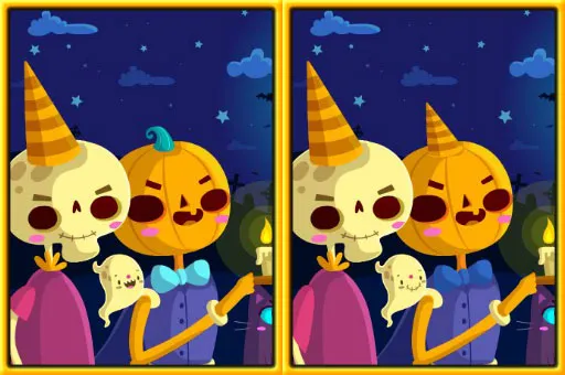 Find Differences Halloween