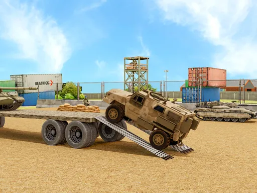 Us Army Car Games Truck Driving