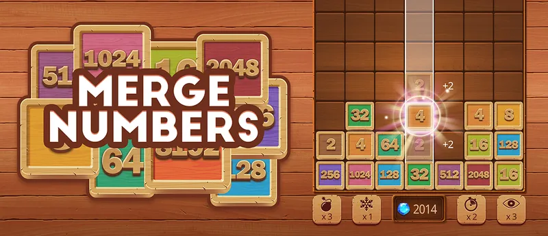 Merge Numbers Wooden edition