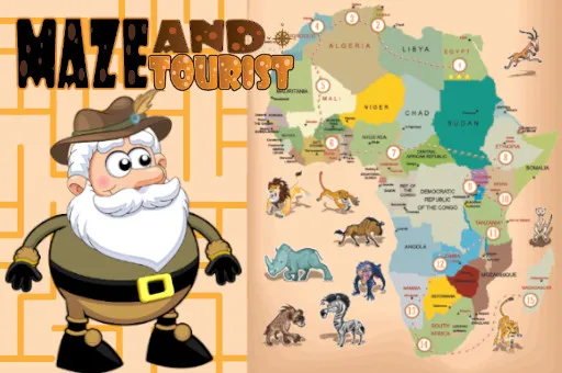 Maze And Tourist