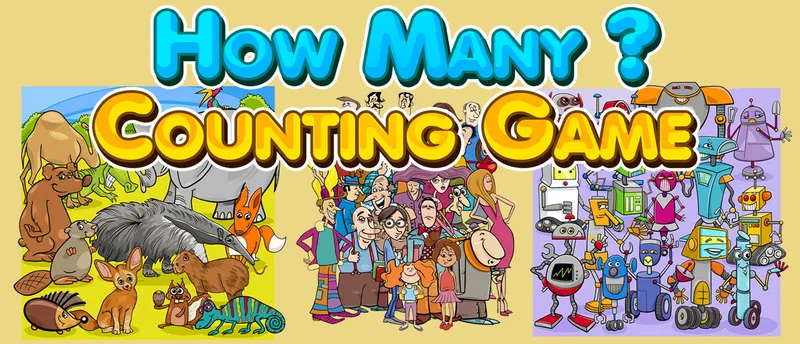 How Many Counting Game for Kids