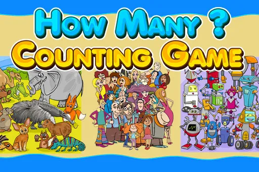 How Many Counting Game for Kids