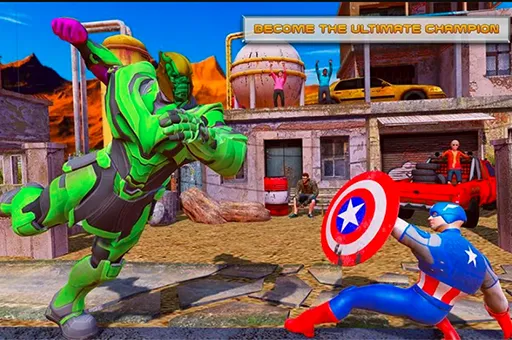 Venom Hero Street Fighting Game