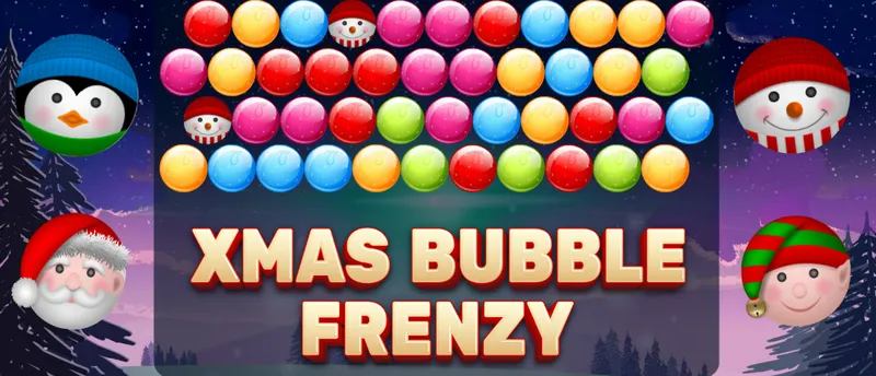 Xmas Bubble Frenzy