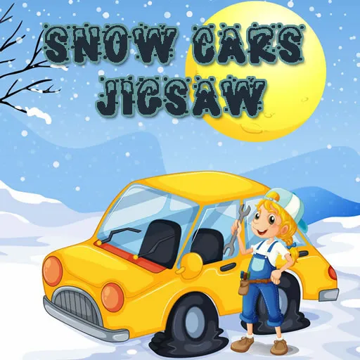 Snow Cars Jigsaw