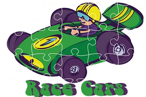 Race Cars Jigsaw