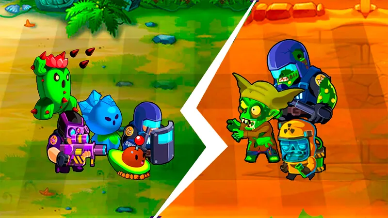 SWAT & Plants vs Zombies