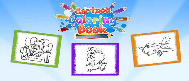 Cartoon Coloring Book