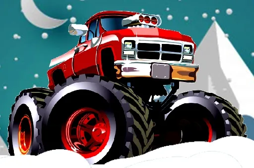 Winter Monster Trucks Race