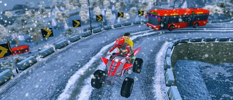 ATV Quad Bike Taxi Game