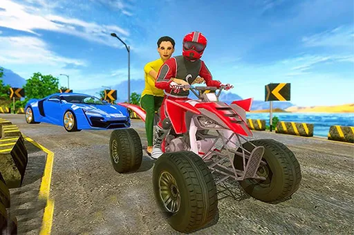 ATV Quad Bike Taxi Game