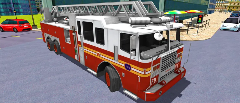 City Fire Truck Rescue