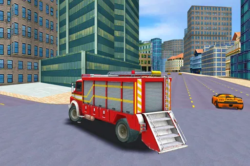 City Fire Truck Rescue