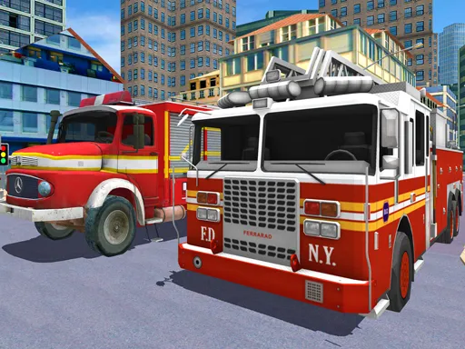 City Fire Truck Rescue