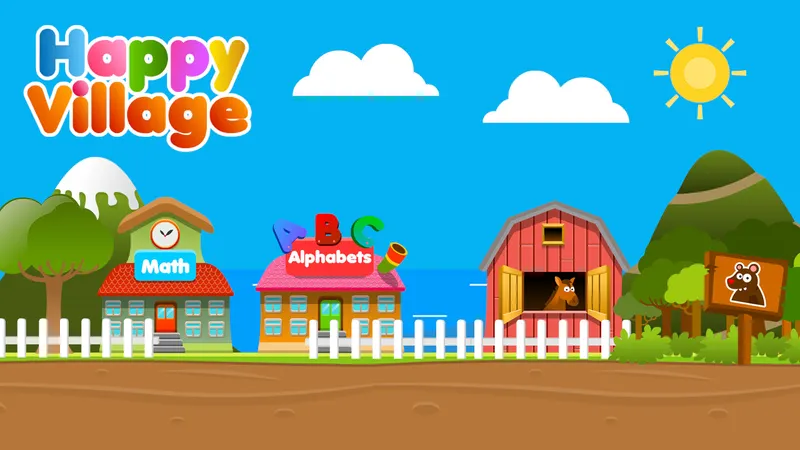 Happy Village Toddlers & Kids Educational Games