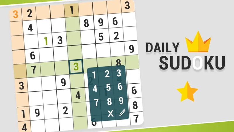 Dagelijkse Sudoku