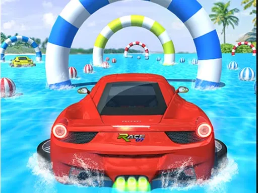 Water Car Stunt Racing