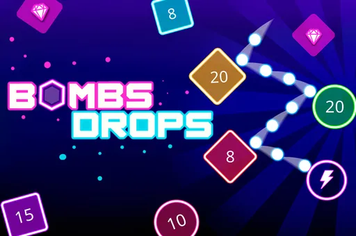 Bombs Drops Physics balls