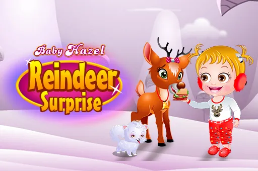 Baby Hazel Reindeer Surprise