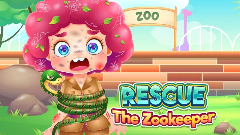 Funny Rescue Zookeeper