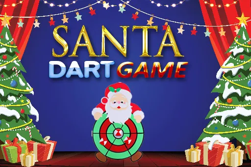 SANTA DART GAME