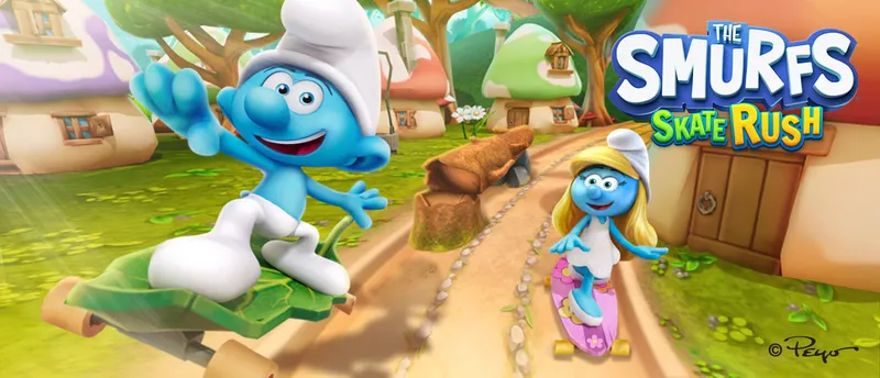 The Smurfs Skate Rush