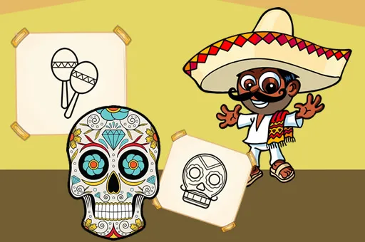 Crazy Mexican Coloring Book