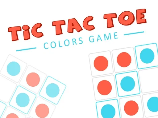 Tic Tac Toe Colors Game