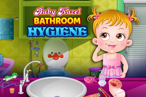 Baby Hazel Bathroom Hygiene