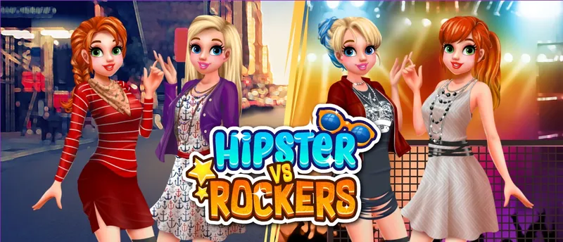 Hipsters vs Rockers