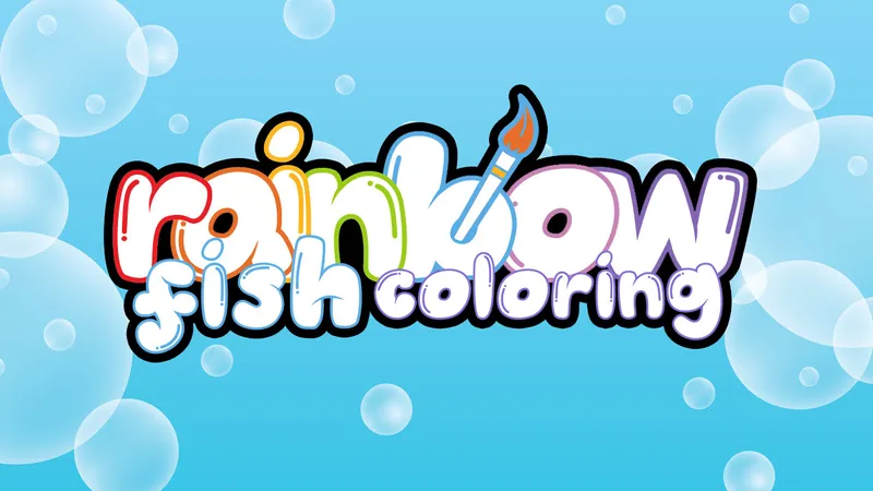 Rainbow Fish Coloring