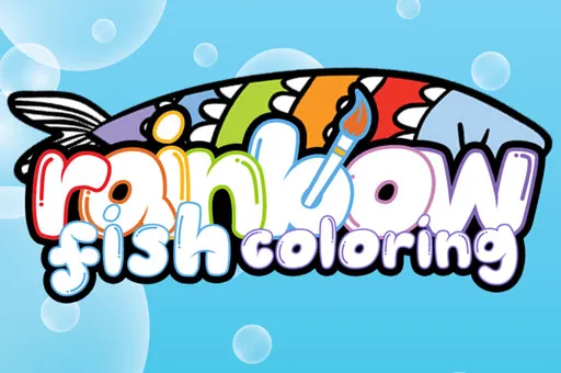 Rainbow Fish Coloring