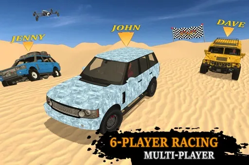 Multiplayer 4x4 offroad drive