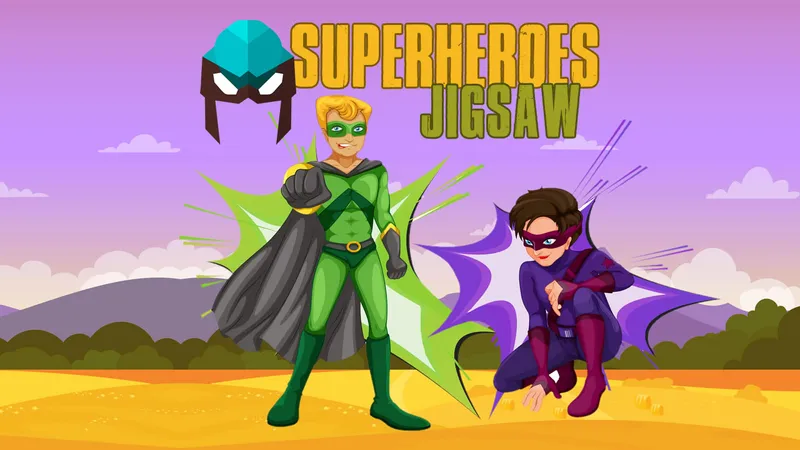 Superheroes Jigsaw