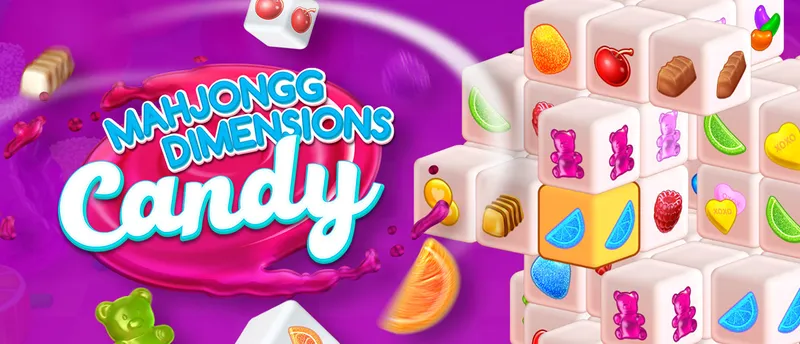 Mahjongg Dimensions Candy 640 seconds