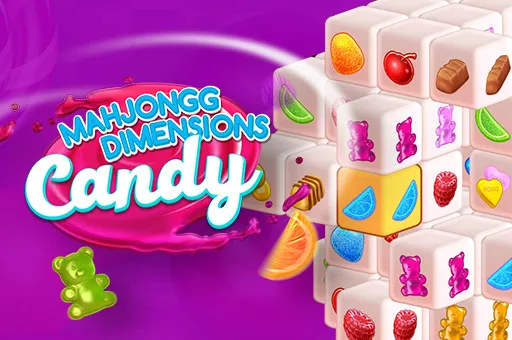 Mahjongg Dimensions Candy 640 seconds