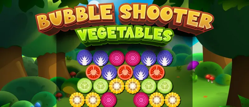 Bubble Shooter Vegetables