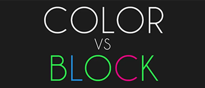 Color vs block