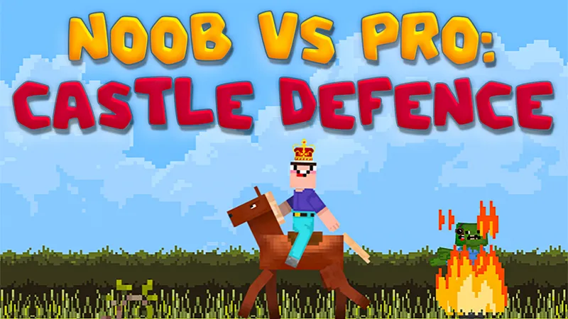 Noob vs Pro Castle Defence