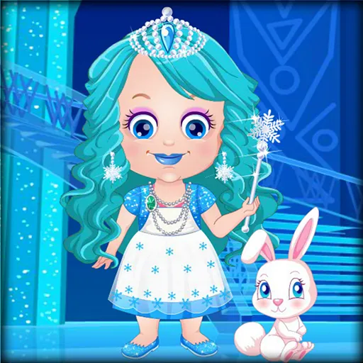 Baby Hazel Ice Princess Dressup