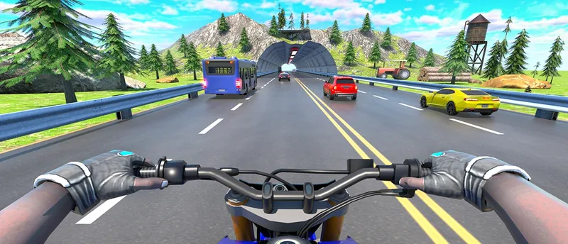 Traffic Rider Moto Bike Racing