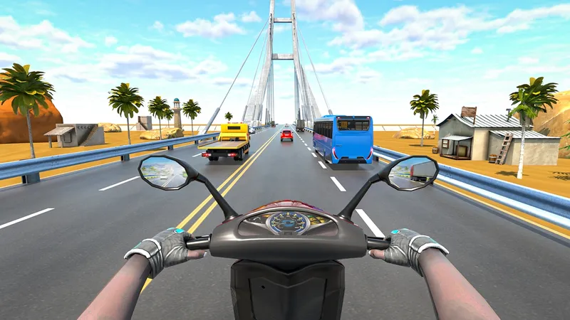 Traffic Rider Moto Bike Racing