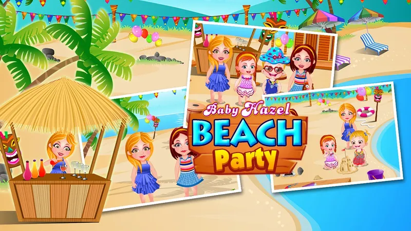 Baby Hazel Beach Party