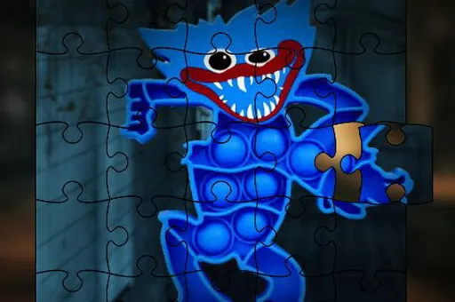 Huggy Wuggy Pop It Jigsaw