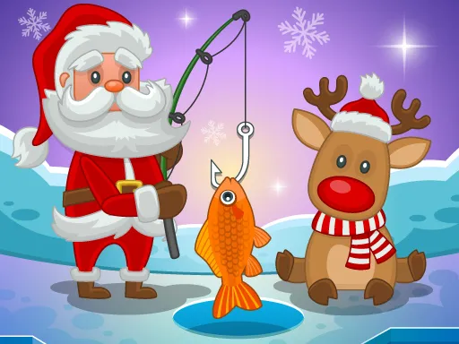 Santa's Christmas Fishing